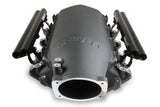 Holley EFI GM LS1/LS2/LS6 Dual Fuel Injector Lo-Ram Manifold Kit - Black Finish