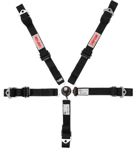Jr Dragster Racing Platinum Plus 5-Point Harnesses With Aluminum Adjusters