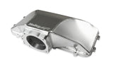 Holley EFI Ford 86-95 5.0 Style Hi-Ram 105mm Lid Cast Side Mount Plenum Top - Silver