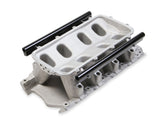 Holley EFI Ford 351W Hi-Ram EFI Manifold Base - Silver
