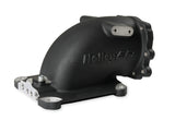 Holley EFI Ford Throttle 4150 Flange Intake Elbow - Black Finish