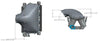 Holley EFI Ford 86-95 5.0 Style Hi-Ram 105mm Lid Cast Side Mount Plenum Top - Silver