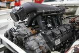 Holley EFI Gen III Hemi Hi-Ram Manifold w/ 105mm LS Style TB - Black Finish