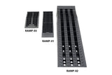Detachable Low Profile Drive-On Ramps (Set of 2)