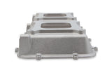Holley EFI LT1 Hi-Ram 2 X 4150 Intake Plenum Top - Silver