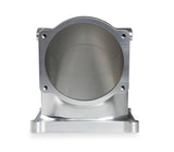 Holley EFI LS Billet 4500 Throttle Body Intake Elbow - Silver Finish