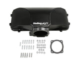 Holley EFI Ford 86-95 5.0 Style Hi-Ram 95mm Fabricated Side Mount Plenum Top - Silver