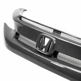 Honda Civic Coupe FC 16-21 Carbon Fiber Front Grille (OE-Style)
