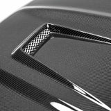 Mercedes Benz C-Class W204 08-11 Carbon Fiber Hood (GT-Style)