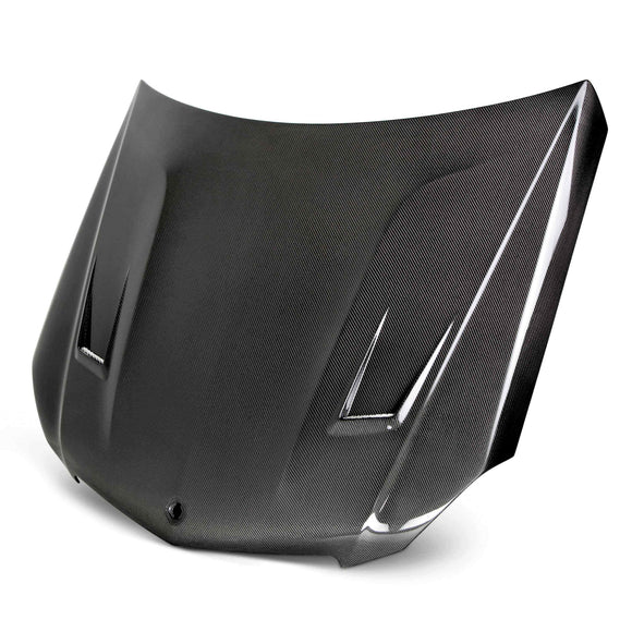 Mercedes-Benz C63 AMG C-Class Coupe W204 12-15 Carbon Fiber Hood (GT-Style)