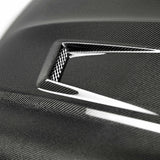 Mercedes-Benz C63 AMG C-Class Coupe W204 12-15 Carbon Fiber Hood (GT-Style)