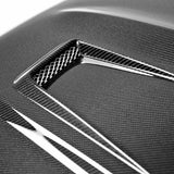 Mercedes-Benz C-Class Coupe W204 12-14 Carbon Fiber Hood (GT-Style)