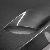 Infiniti Q60 CV37 17-22 Carbon Fiber Hood (TSII-Style)