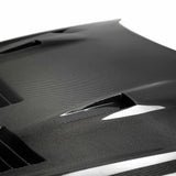 Nissan GT-R R35 17-22 GTII-Style Carbon Fiber Hood