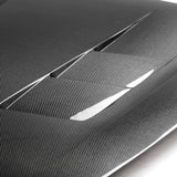 Kia Stinger CK 4DR 18+ Carbon Fiber Hood (TS-Style)