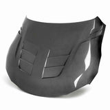 Toyota GR Supra 20+ TSII-Style Double Sided Carbon Fiber Hood