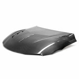 Toyota GR Supra 20+ TSII-Style Double Sided Carbon Fiber Hood