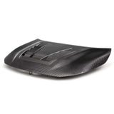 Toyota GR Corolla 23-26 TV-Style Double-Sided Carbon Fiber Hood