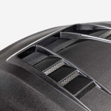 Toyota GR Corolla 23-26 TV-Style Double-Sided Carbon Fiber Hood