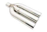 Universal VIP Exhaust Triple Stainless Straight Tips