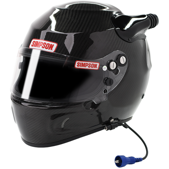 Carbon Desert Devil Racing Helmet - SA2020