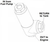 Holley EFI Filter Regulator - 8AN