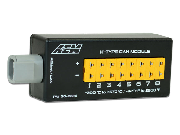 AEM 8 Channel K-Type EGT CAN Module