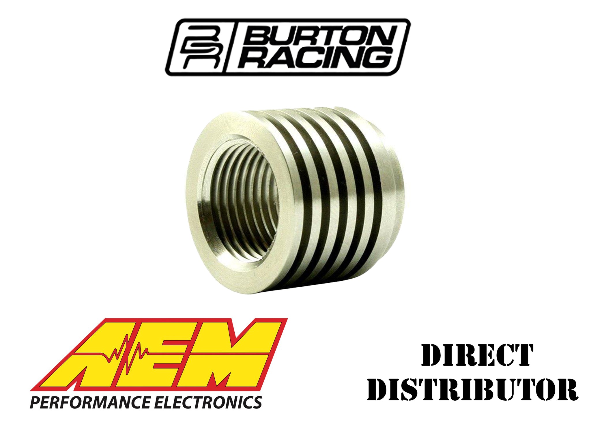 Stainless O2 Sensor Heatsink Bung – Burton-Racing