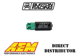 AEM 340lph E85-Compatible High Flow In-Tank Fuel Pump (65mm with hooks, Offset Inlet)