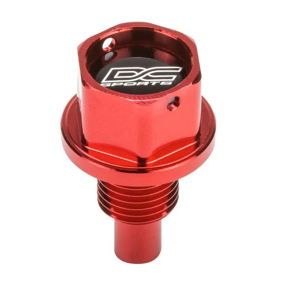 DC Sports Red Magnetic Drain Plug (Nissan / Toyota)