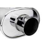 DC Sports Universal Oval Muffler (3" Inlet 3" Outlet)