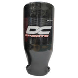 DC Sports Black Universal Bolt On Exhaust Slant Cut Tip (2.25" Inlet 3.75" Outlet)