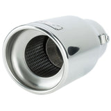 DC Sports Universal Bolt On Exhaust Slant Cut Tip (2.875" Inlet 3.87" Outlet)