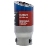 DC Sports Polished Stainless Universal Bolt On Exhaust Slant Cut Tip (2.87 Inlet 3.5" Outlet)